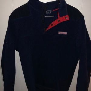 Vineyard Vines Snap Sherpa Pullover